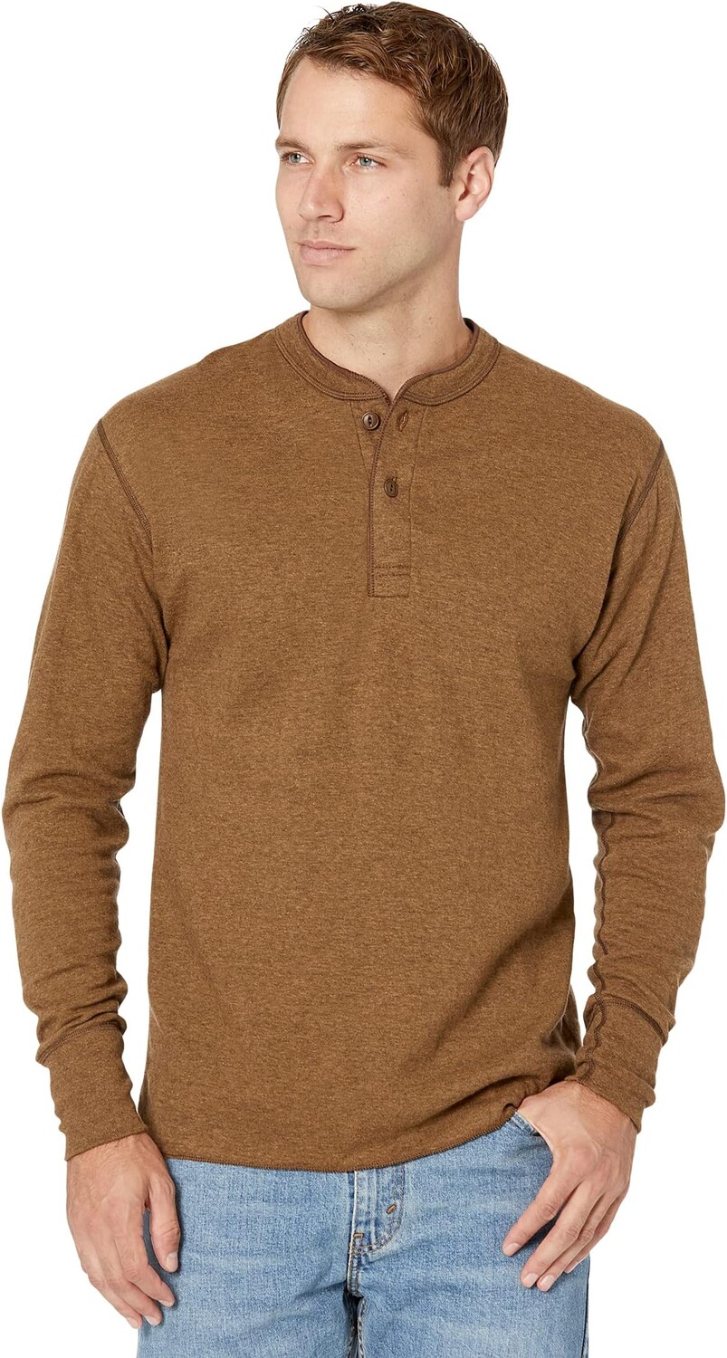

Рубашка River Driver с длинным рукавом Henley Regular L.L.Bean, цвет Maple Brown Heather