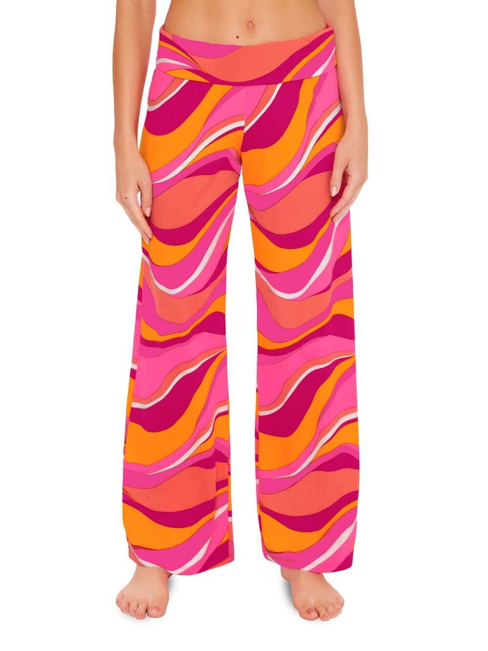 

Широкие брюки Vivid Vista Trina Turk, разноцветный