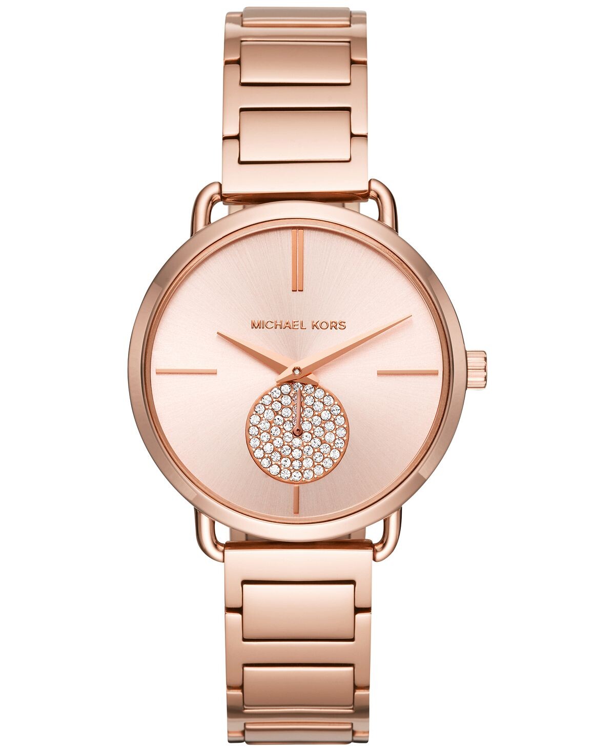 

Женские часы Portia с браслетом из нержавеющей стали, 36 мм Michael Kors