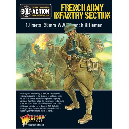 Фигурки French Infantry Section Warlord Games