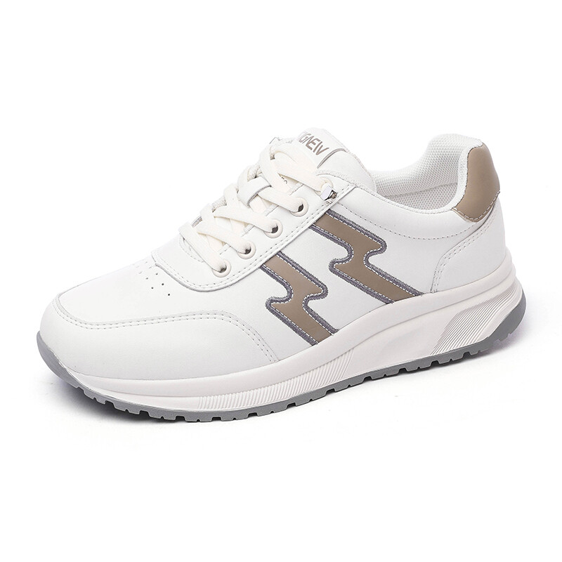 

Кроссовки для образа жизни Женские низкие Cigna, цвет White/earthy yellow