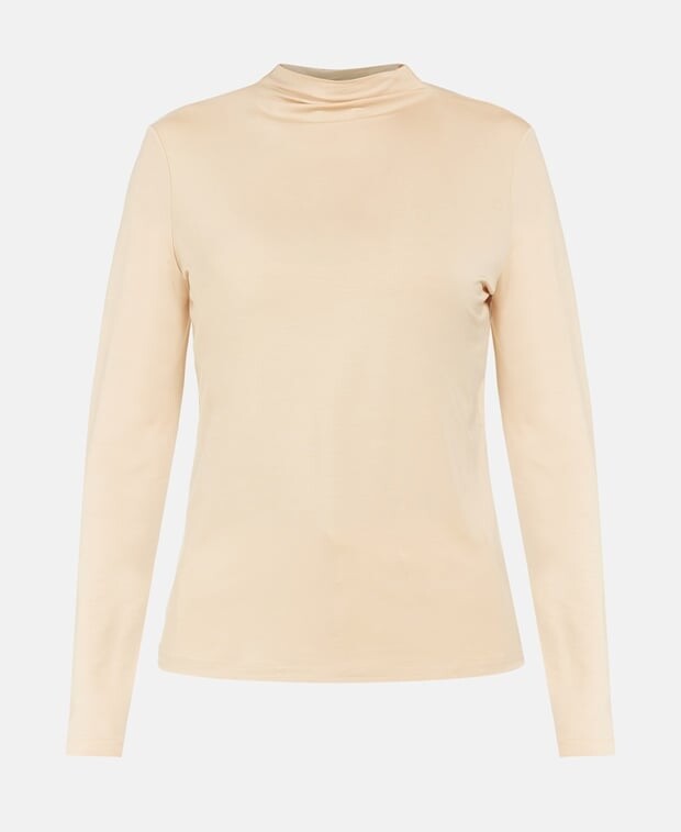 

Топ с длинными рукавами Yaya, бежевый