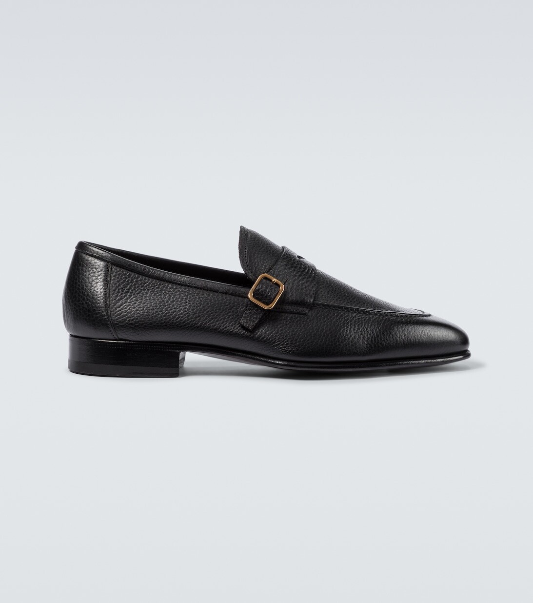 

Кожаные лоферы York с цепочкой Tom Ford, черный
