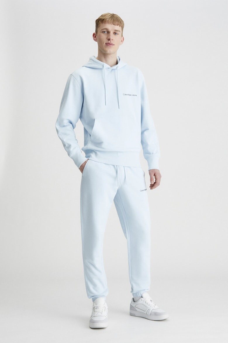 

Толстовка с карманом-кенгуру Calvin Klein Jeans, синий
