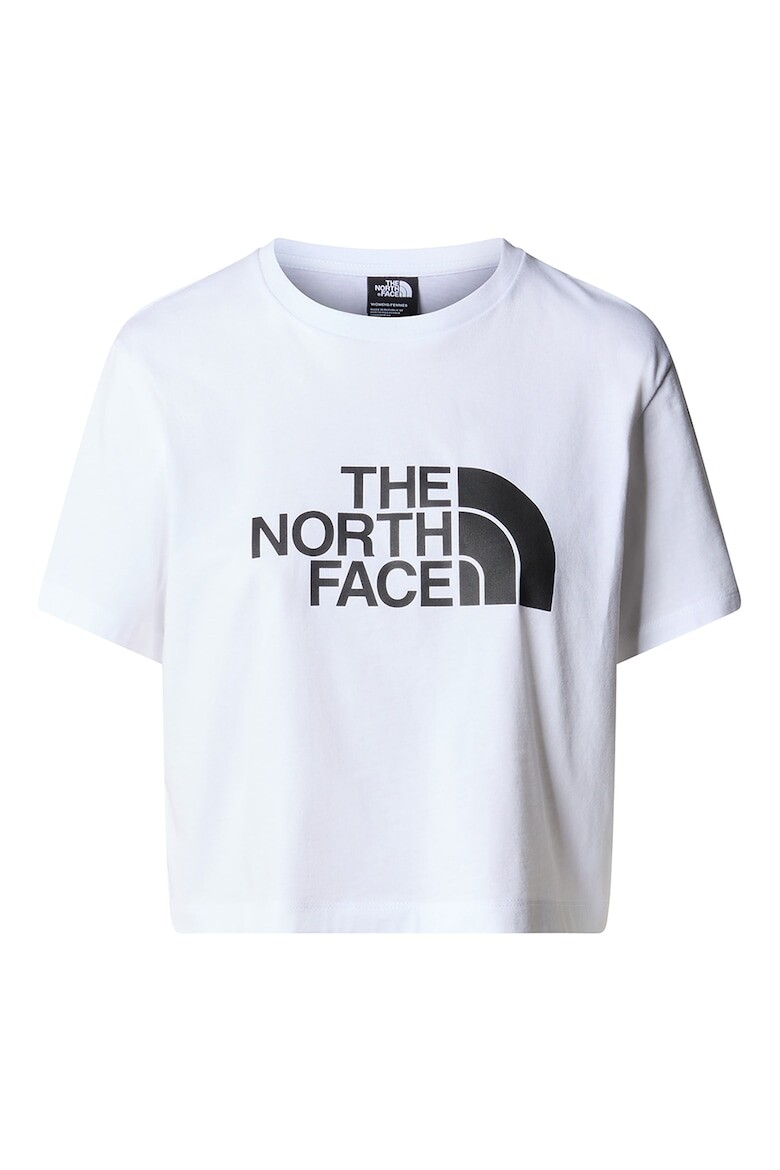 

Короткая футболка с логотипом The North Face, черный