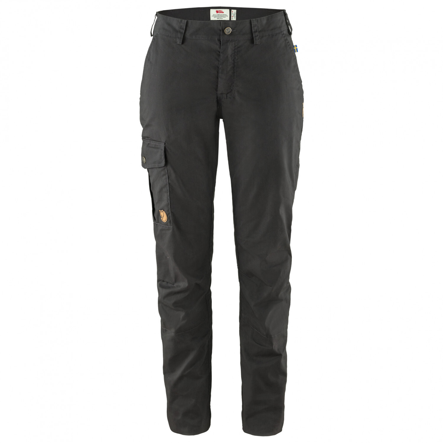 

Трекинговые брюки Fjällräven Women's Karla Lite Curved Trousers, темно серый
