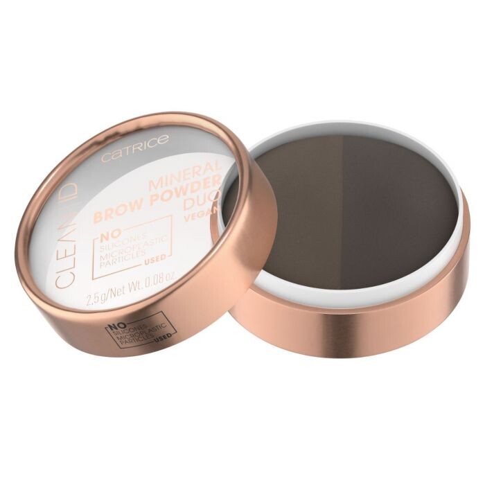 

Тени для век Sombra Dúo para Cejas Clean ID Catrice, 020 Medium To Dark