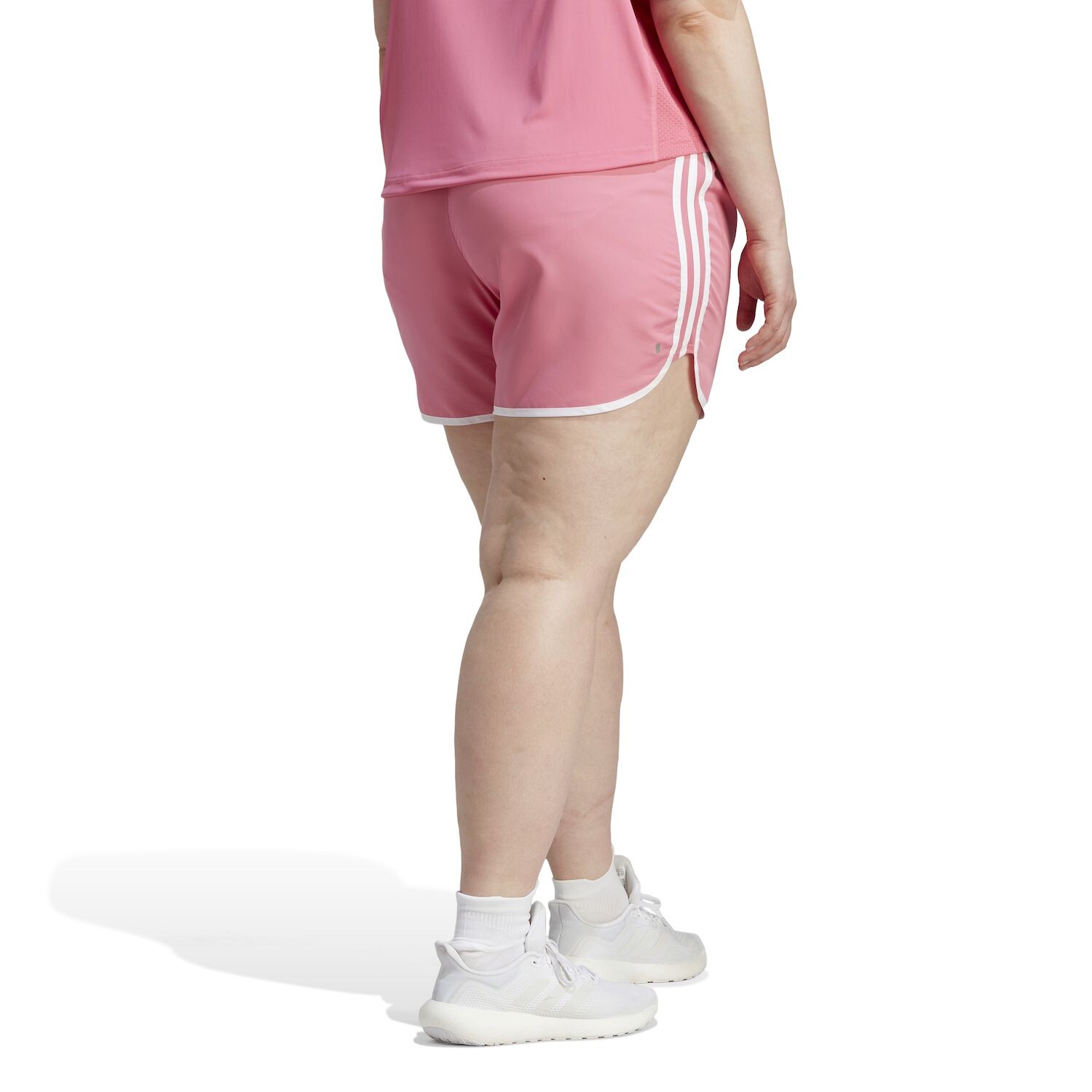 

Шорты для бега adidas Marathon 20 больших размеров adidas, черный/белый