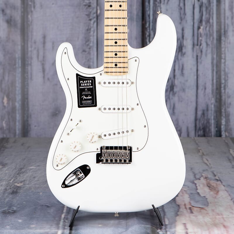 

Электрогитара Fender Player Stratocaster Left-Handed, Polar White