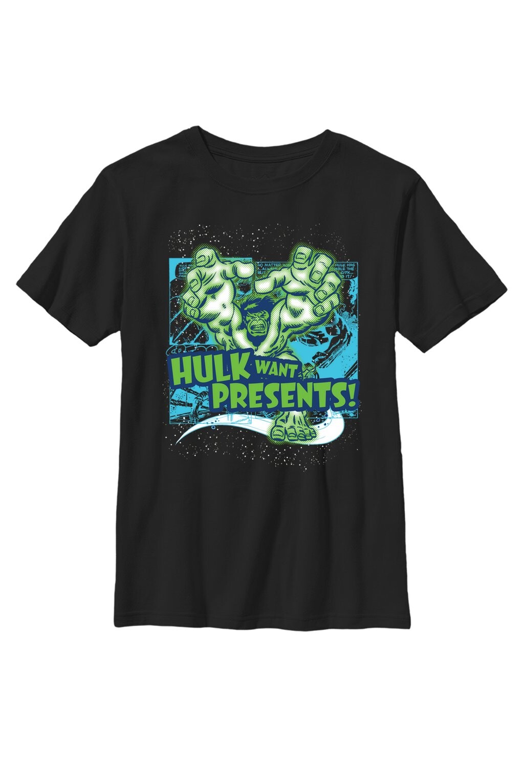 

Футболка с принтом Avengers Classic Hulk Presents Marvel, черный