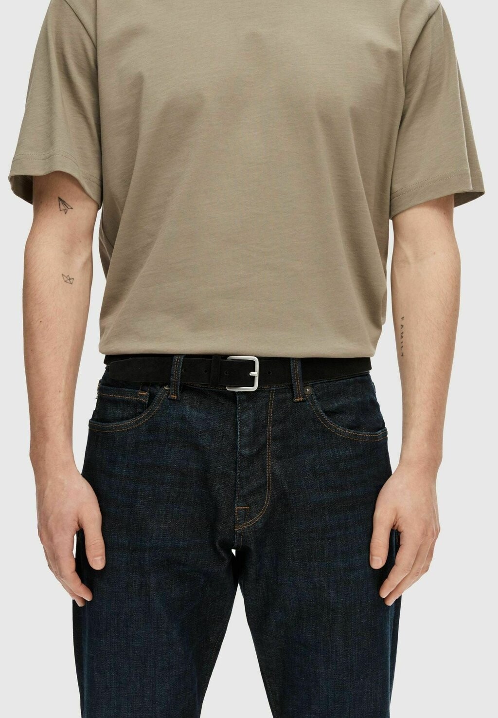 

Ремень Selected Homme, цвет black