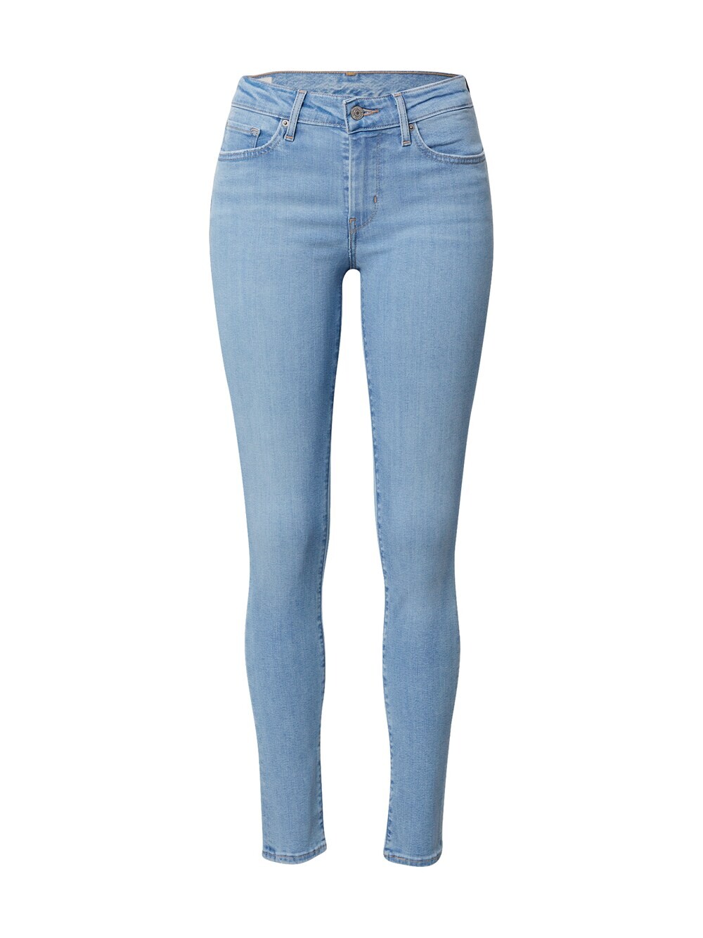 

Узкие джинсы LEVIS 711 SKINNY LIGHT INDIGO - WORN IN, светло-синий