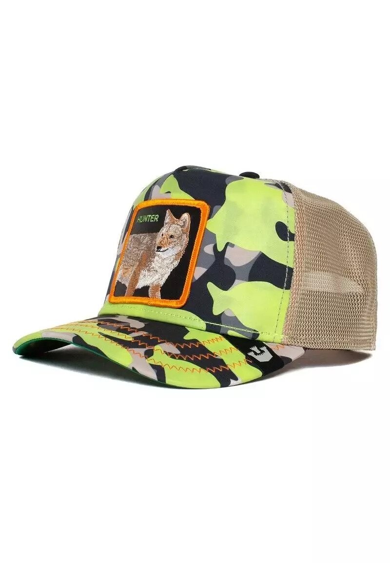 

Кепка Hunter Goorin Bros, цвет camouflage e yellow