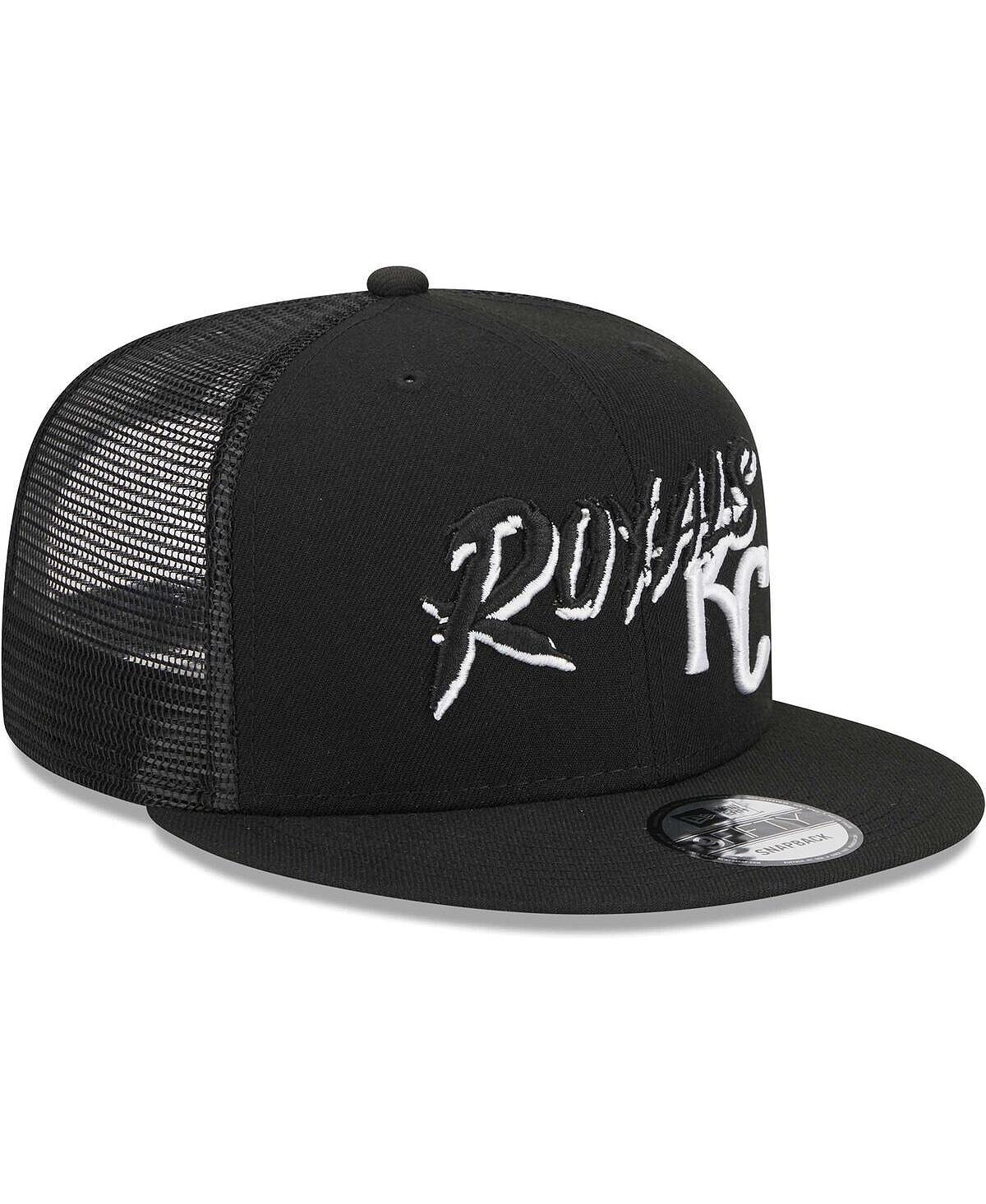

Мужская черная кепка Kansas City Royals Street Trucker 9FIFTY Snapback New Era