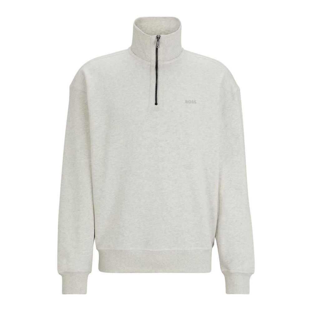 

Толстовка BOSS Zeglitch Stitch 10252508, серый