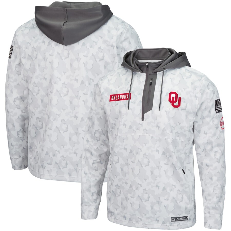 

Толстовка на молнии Colosseum Oklahoma Sooners, камуфляж