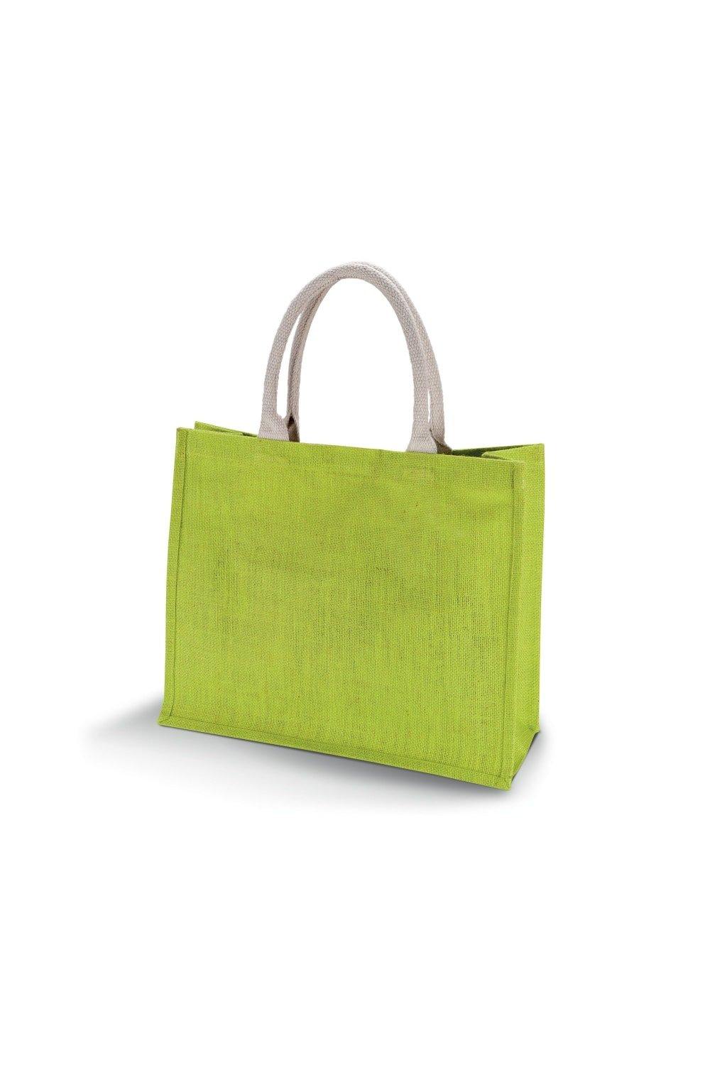 цена Джутовая пляжная сумка Kimood, зеленый