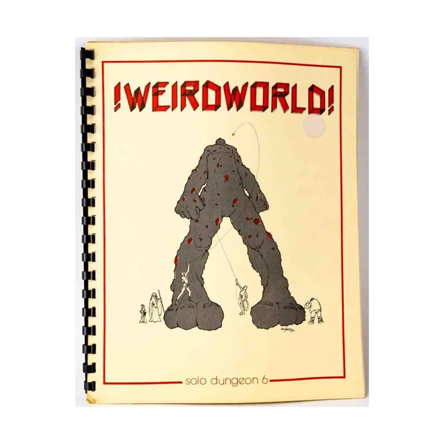 

Модуль Weirdworld! (Revised Edition, Spiral-bound), Tunnels & Trolls - Solo Adventures (1976-2007)