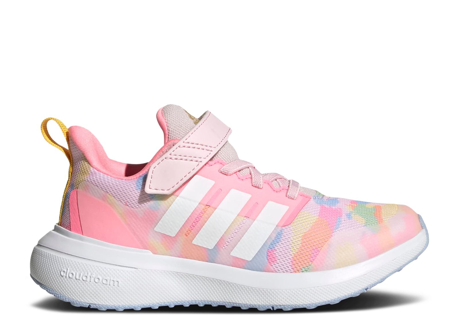 

Кроссовки adidas Fortarun 2.0 Cloudfoam El Little Kid 'Clear Pink Camo', розовый