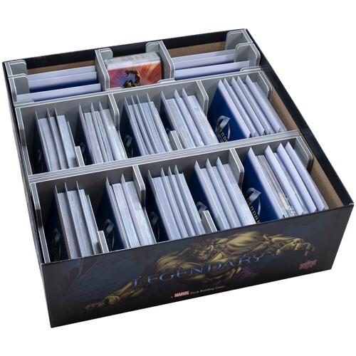 

Аксессуары Folded Space Box Insert: Legendary Marvel Deck Building Game
