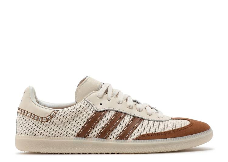 цена Кроссовки Adidas WALES BONNER X SAMBA 'CREAM BROWN', белый