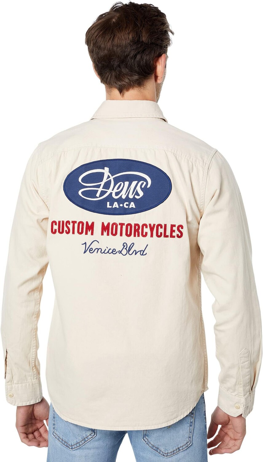 

Рубашка Speed ​​Shop Deus Ex Machina, цвет Dirty White