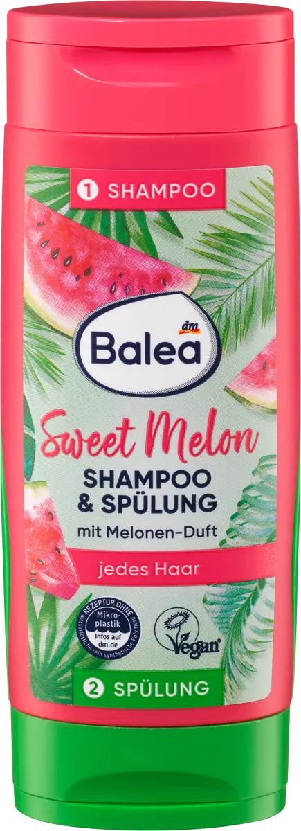 

Шампунь и усилитель Кондиционер Twinpack Sweet Melon 100мл Balea