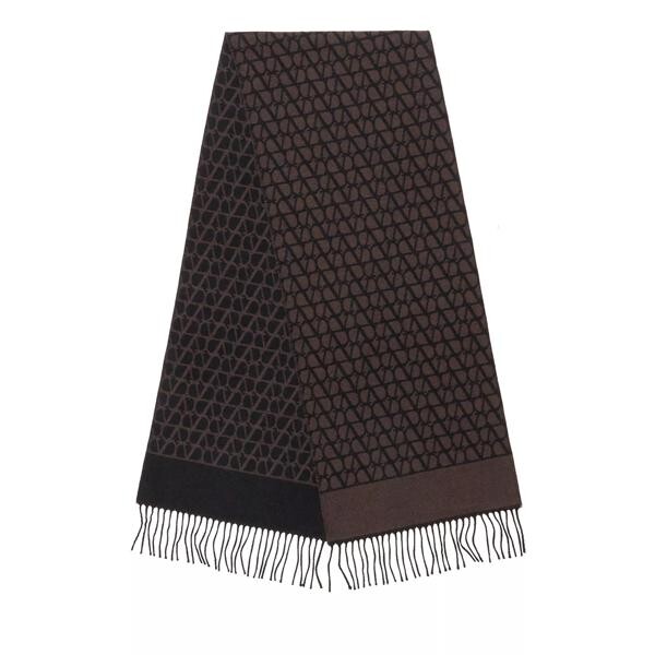 

Шарф v-logo scarf Valentino Garavani, черный