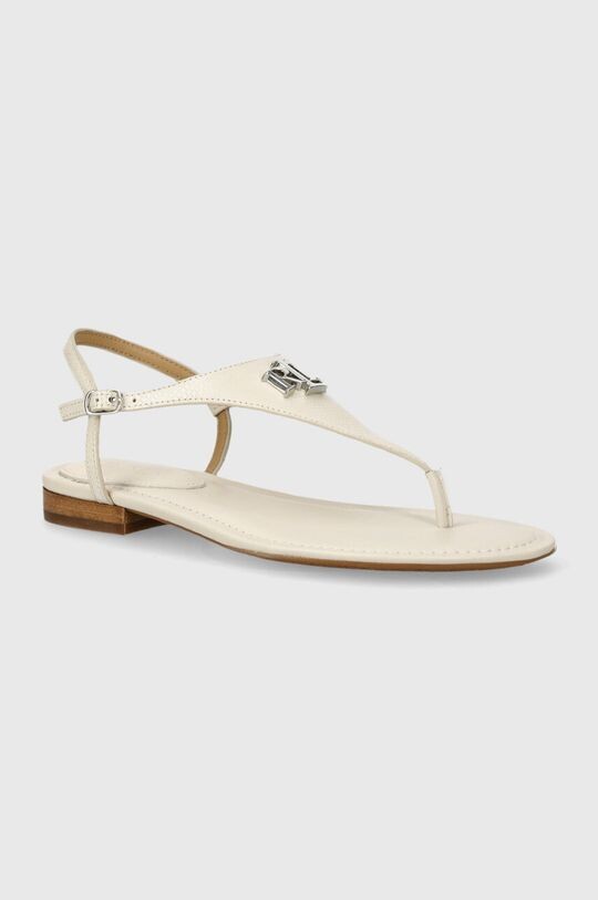 

Кожаные сандалии Ellington Lauren Ralph Lauren, бежевый
