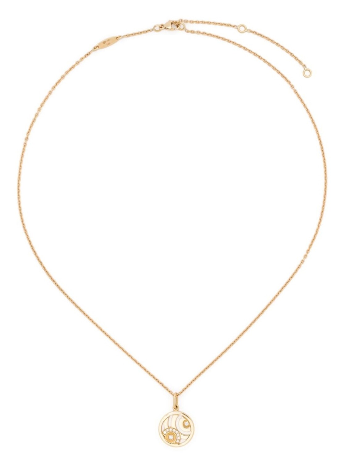 

Колье Charm Sérénité из желтого золота Loyal.e Paris, желтый
