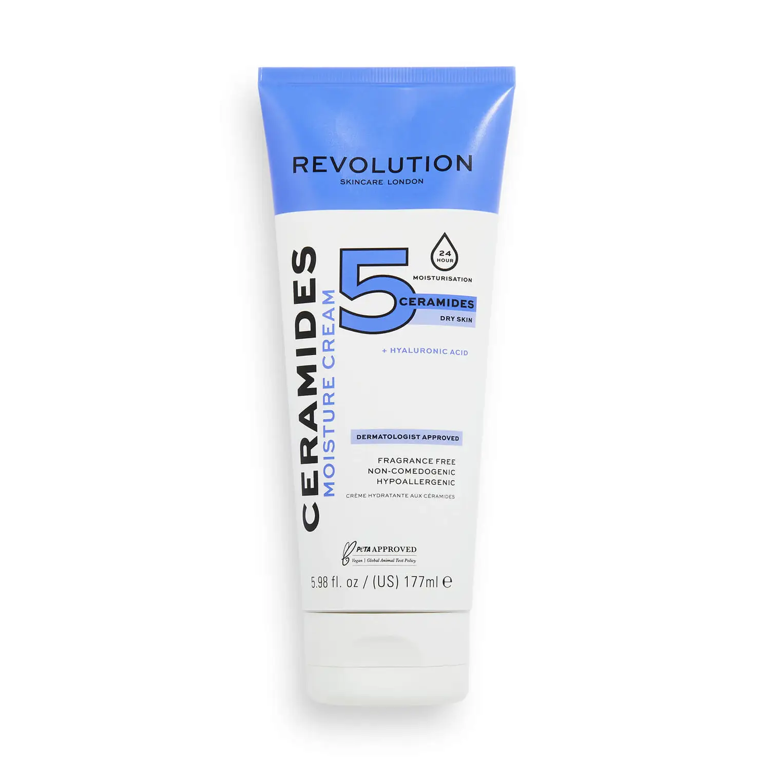 Revolution Skincare Ceramides Увлажняющий крем уход за лицом extracare мультивитаминный крем для всех типов кожи revival m shock cream