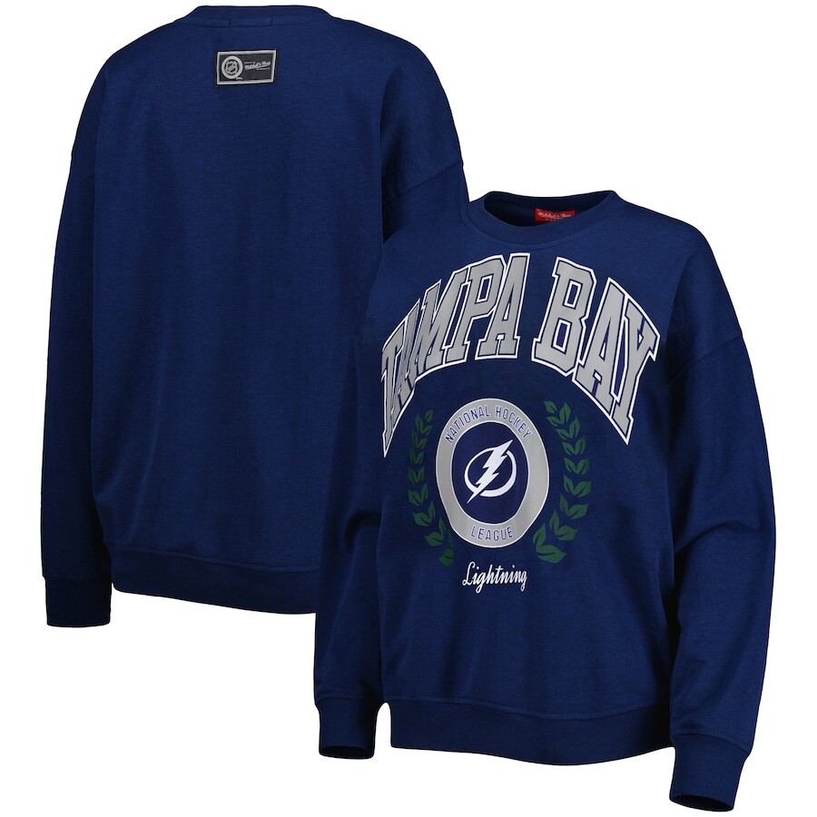 

Толстовка Mitchell & Ness Tampa Bay Lightning, синий