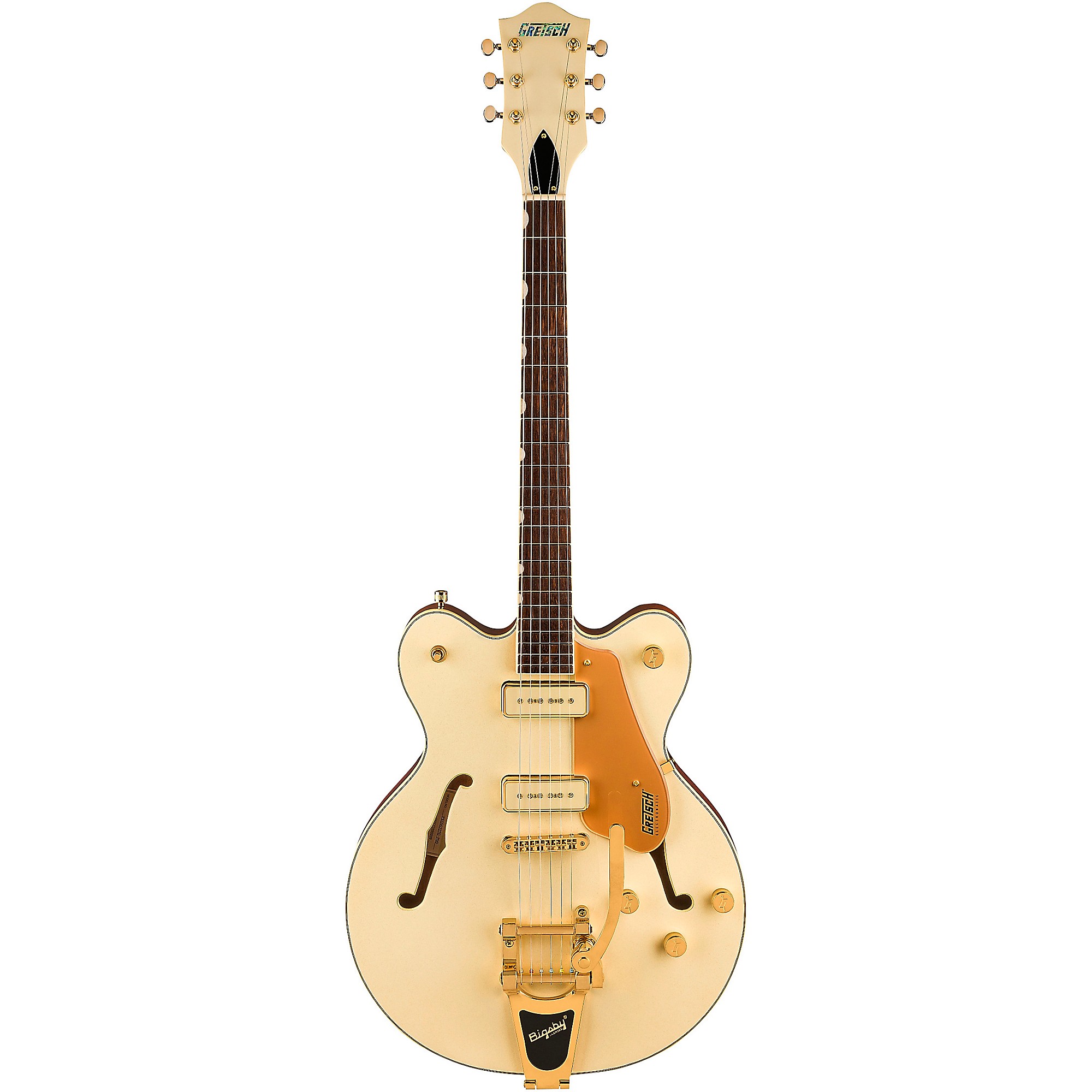 Gretsch Guitars Electromatic Pristine LTD Центральный блок Электрогитара с двойным вырезом Белое золото