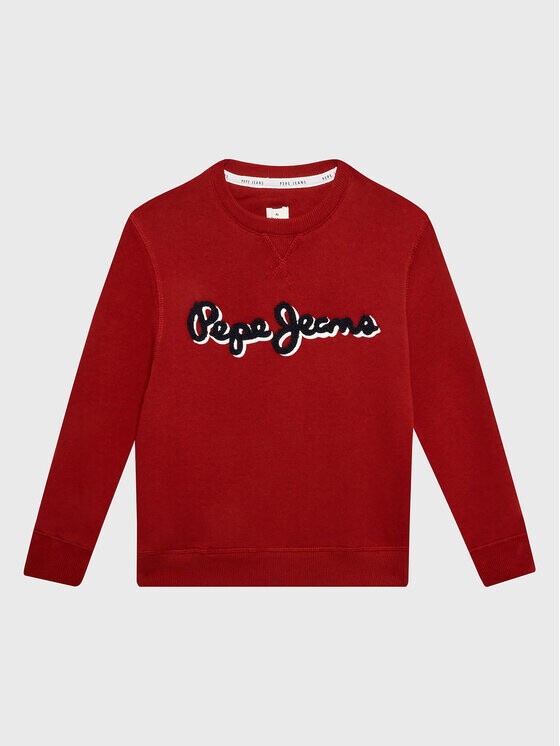 

Толстовка обычного кроя Pepe Jeans, красный