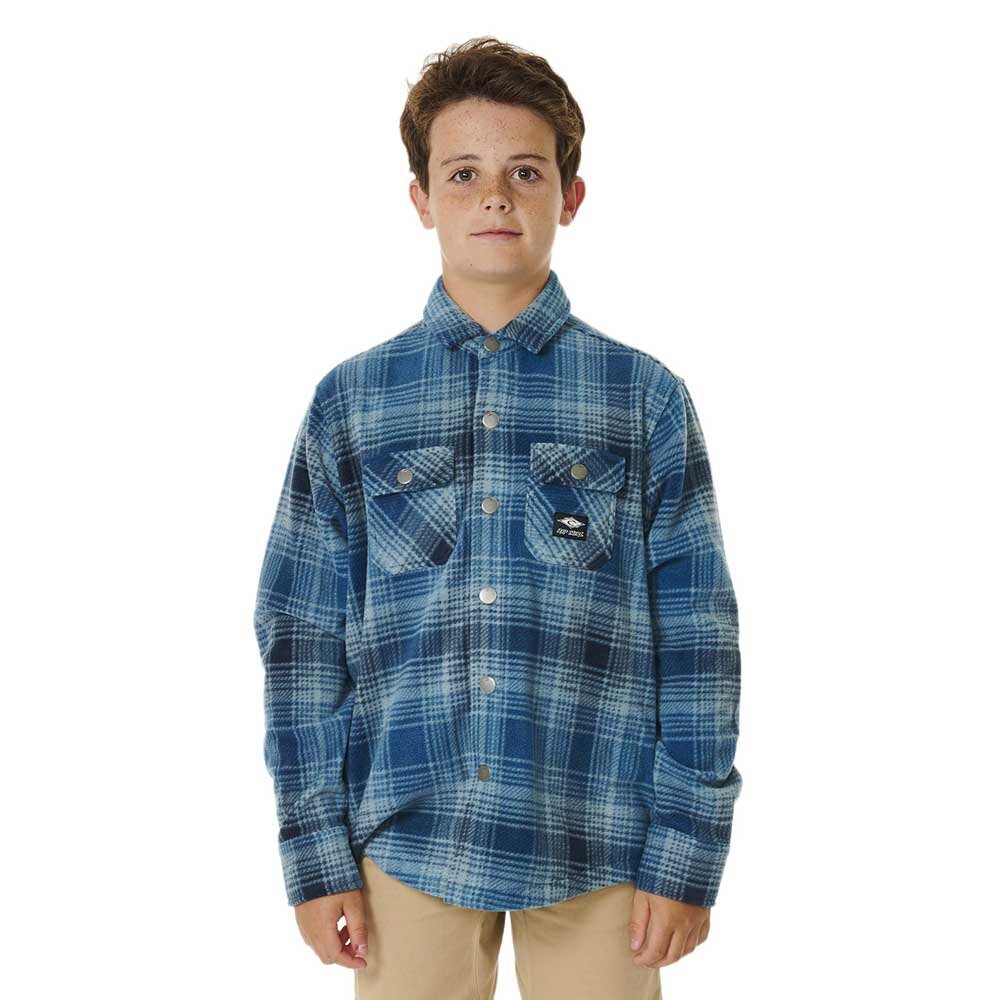 

Рубашка с длинным рукавом Rip Curl Polar Fleece Party Pk, синий