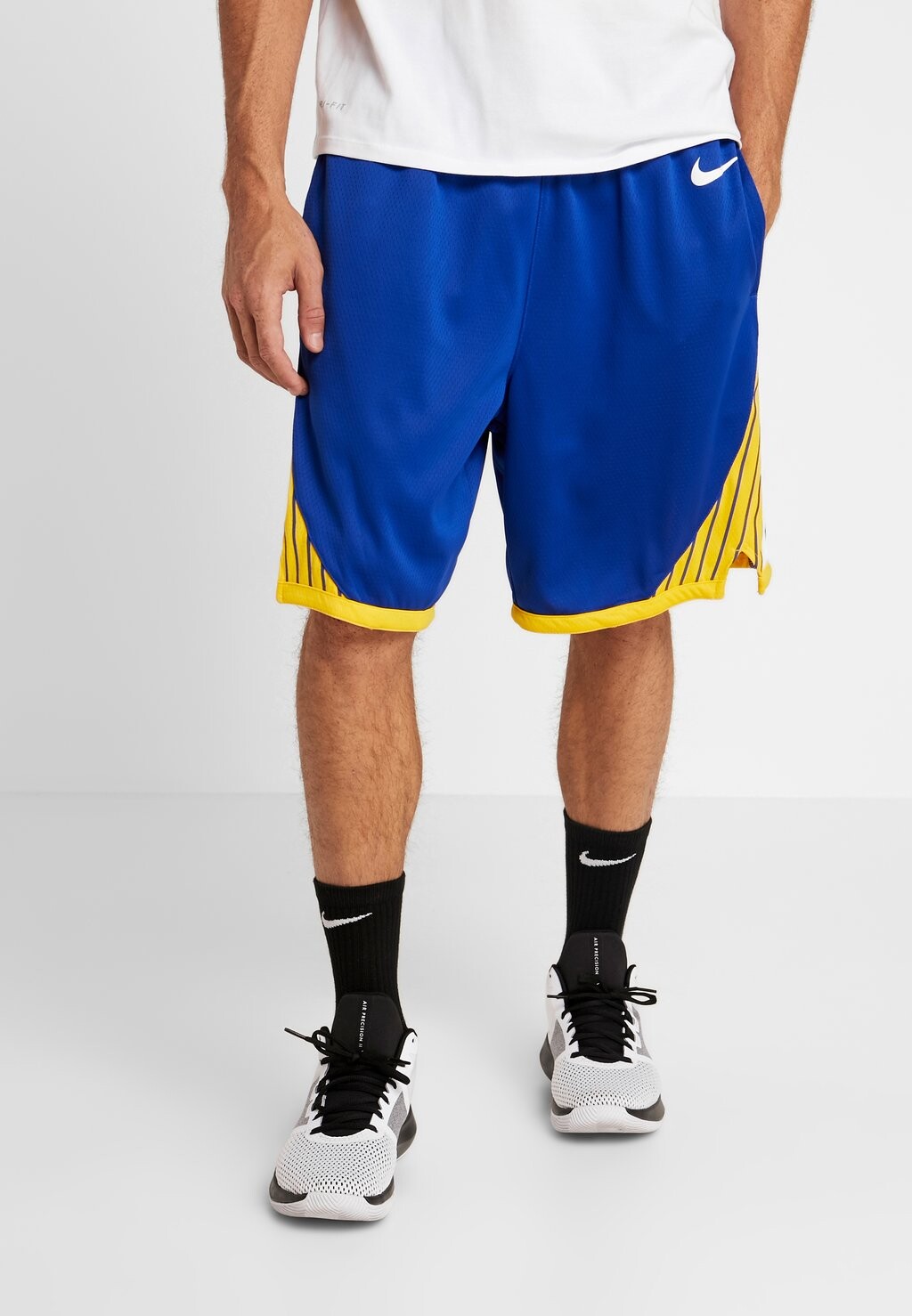 

Спортивные шорты Nba Golden State Warriors Swingman Short Nike, цвет rush blue/white/amarillo