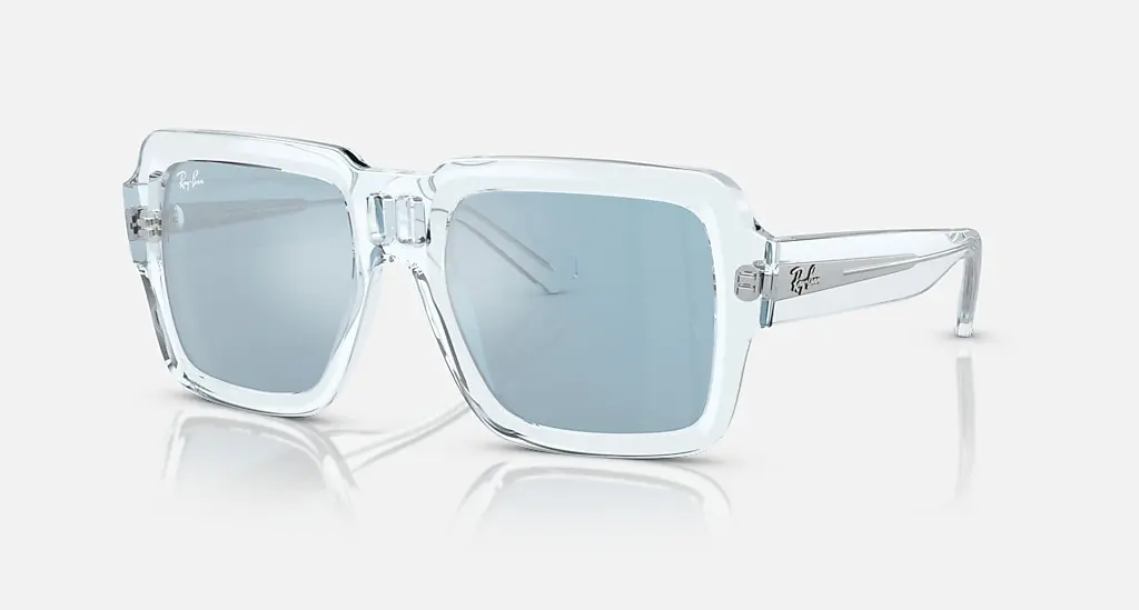 

Солнцезащитные очки Ray-Ban MAGELLAN BIO-BASED, голубой/серебристый