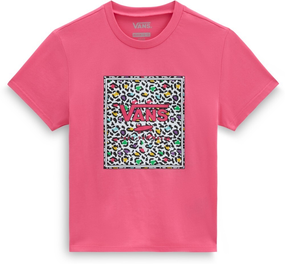 

Футболка Vans G Animal Pop Box Crew Ss, бежевый