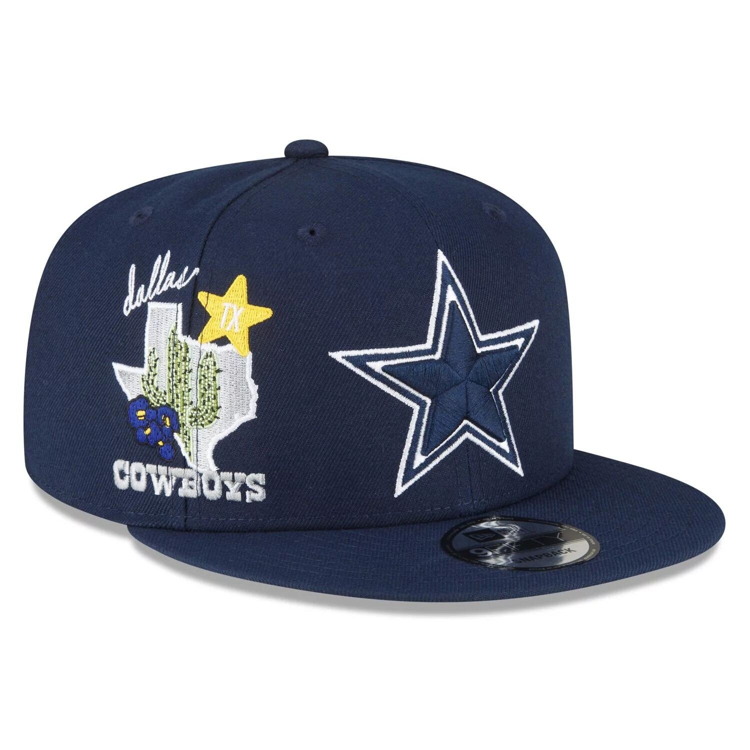 

Мужская темно-синяя кепка New Era Dallas Cowboys Icon 9FIFTY Snapback