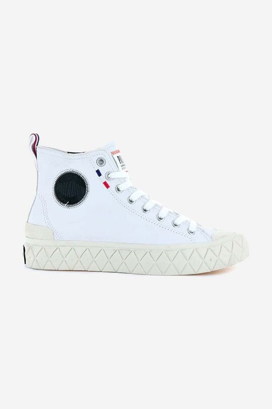 

Кроссовки из палладиевой кожи Palla Ace Mid Leather UL Palladium, белый