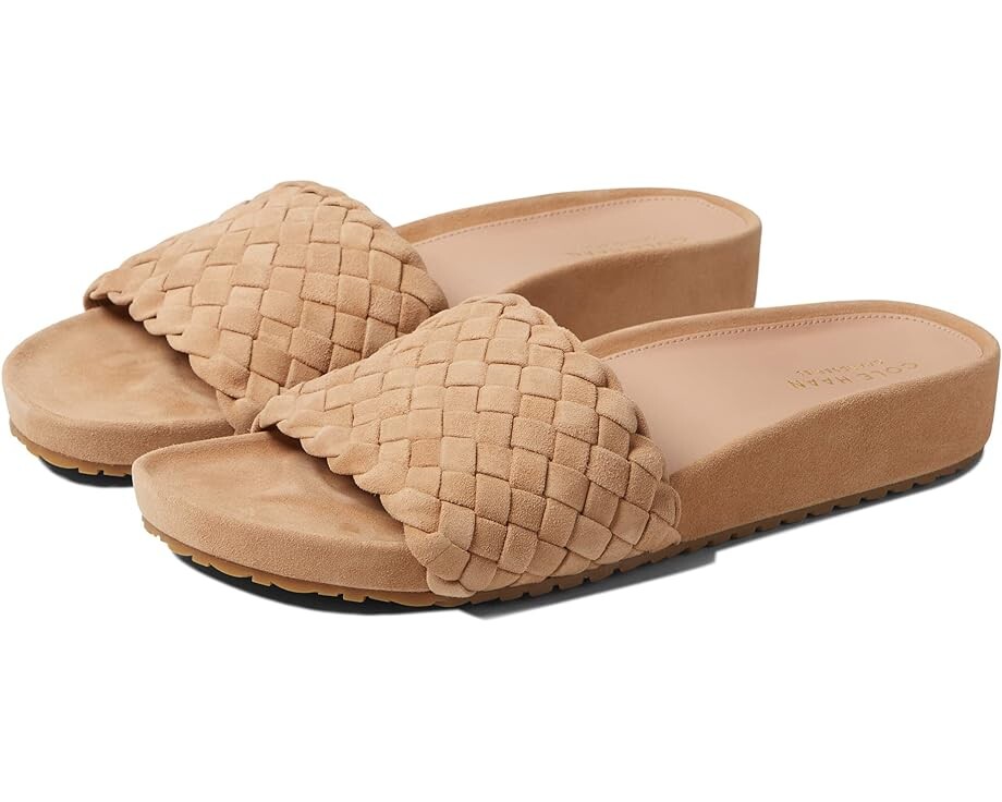 

Сандалии Cole Haan Mojave Slide Sandal, цвет Blush Tan Suede