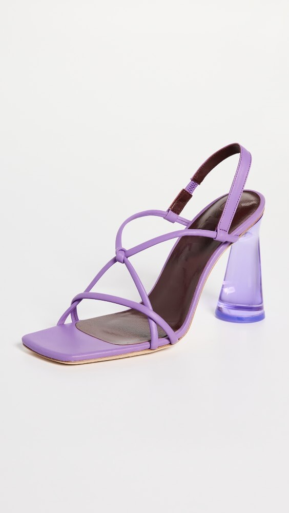 

Сандалии STAUD Leanne Heels, сиреневый
