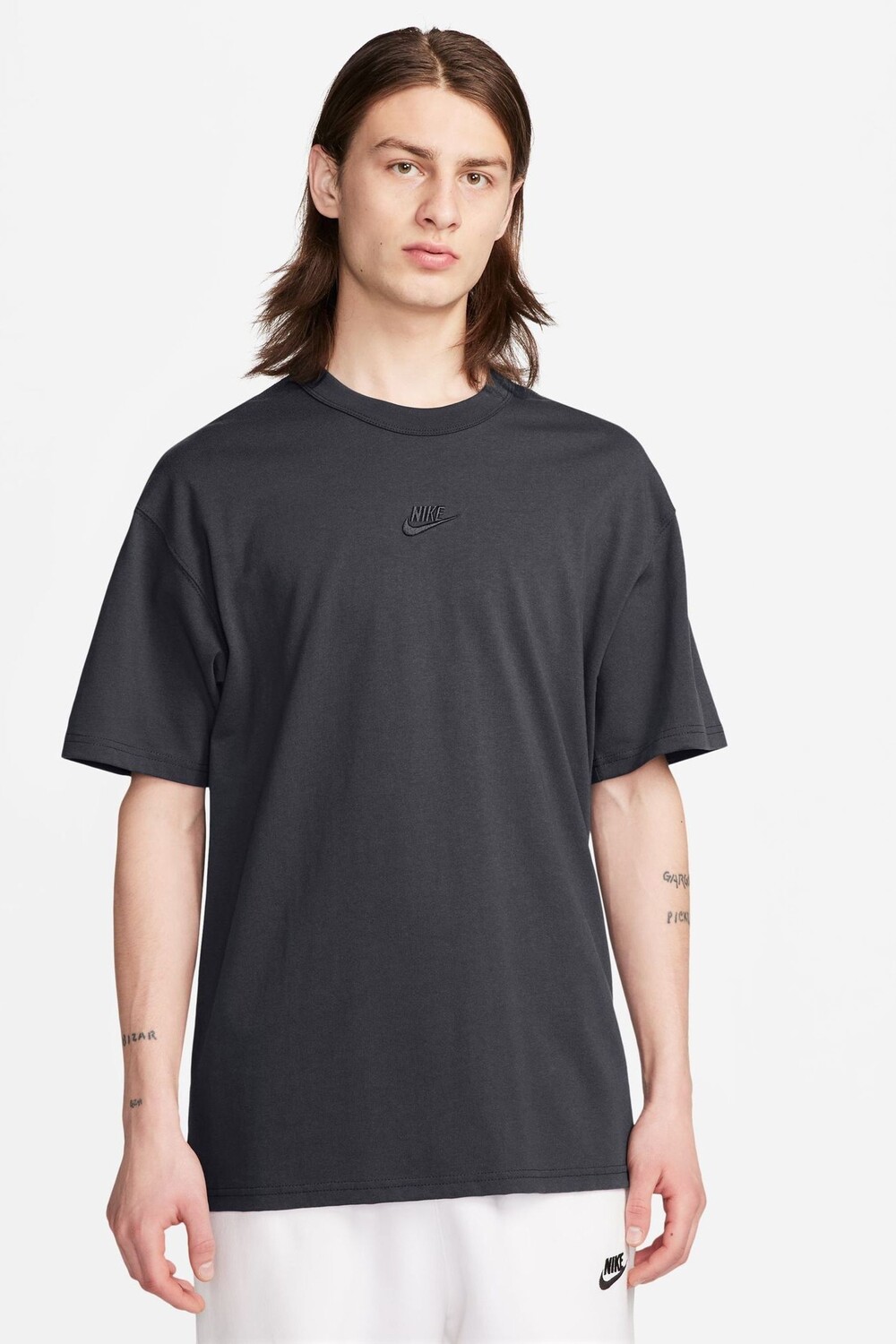 

Футболка Sportswear premium essentials из 100% хлопка Nike, черный