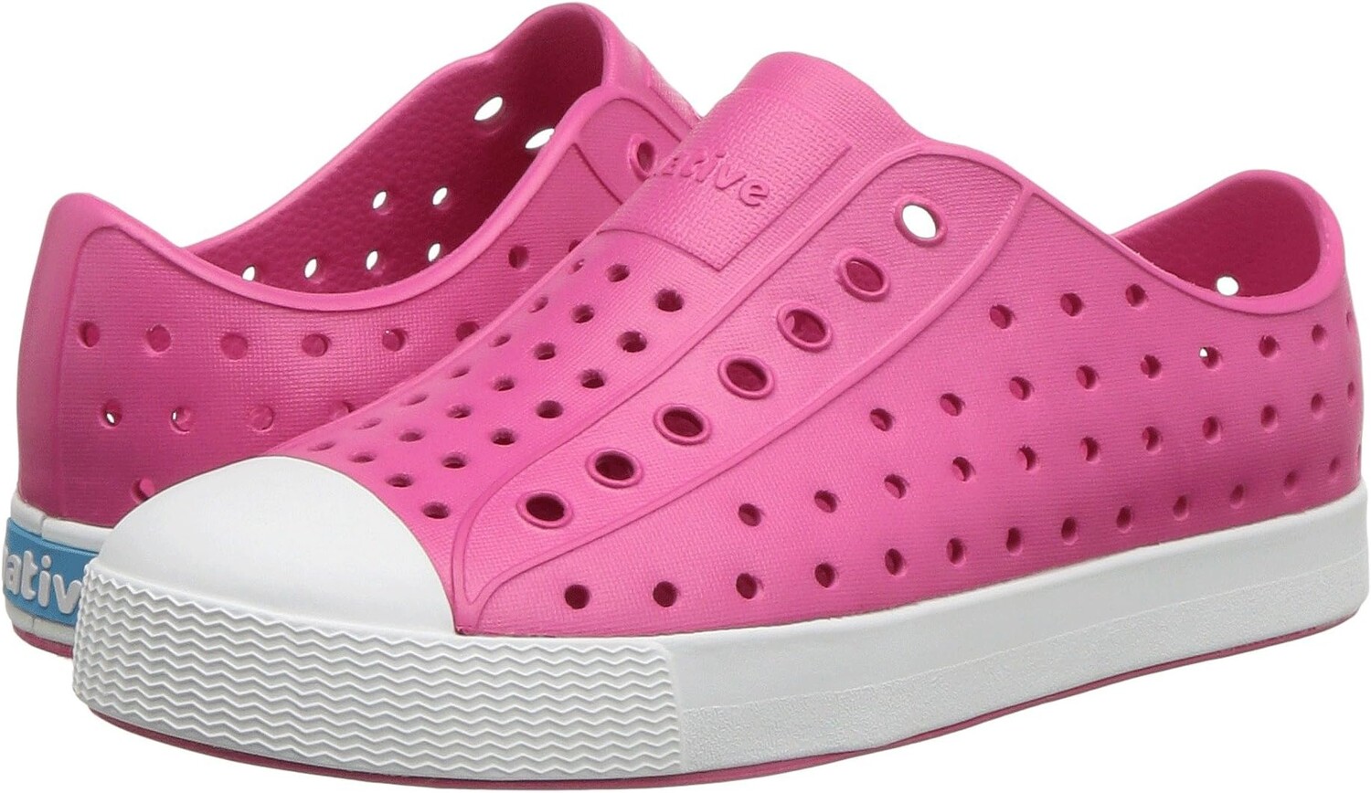 

Кроссовки Jefferson Slip-on Sneakers Native Shoes Kids, цвет Hollywood Pink/Shell White