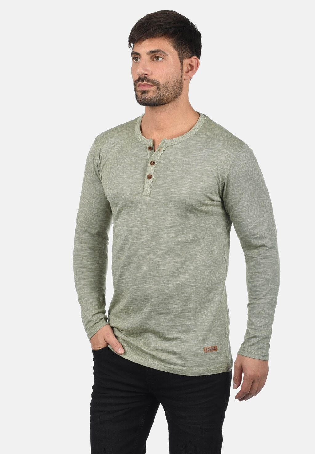 

Рубашка с длинным рукавом SDMIGOS Solid, цвет dusty olive