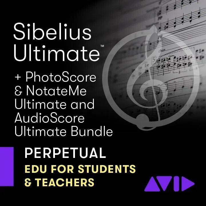 

Академическая версия Avid Sibelius Ultimate с PhotoScore, NotateMe и AudioScore Ultimate (загрузить)