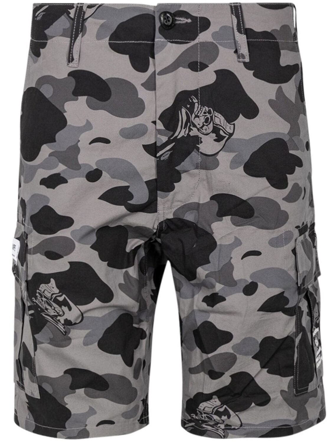 

A BATHING APE шорты Ursus в стиле милитари, серый