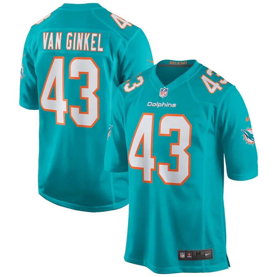 

Джерси Nike Miami Dolphins, аква