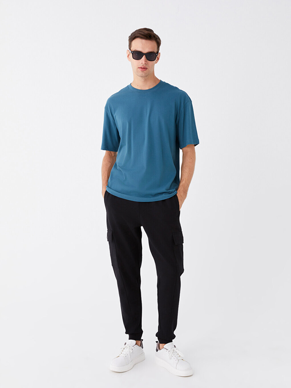 

Мужские спортивные штаны Slim Fit для джоггеров LCW Casual, новый черный