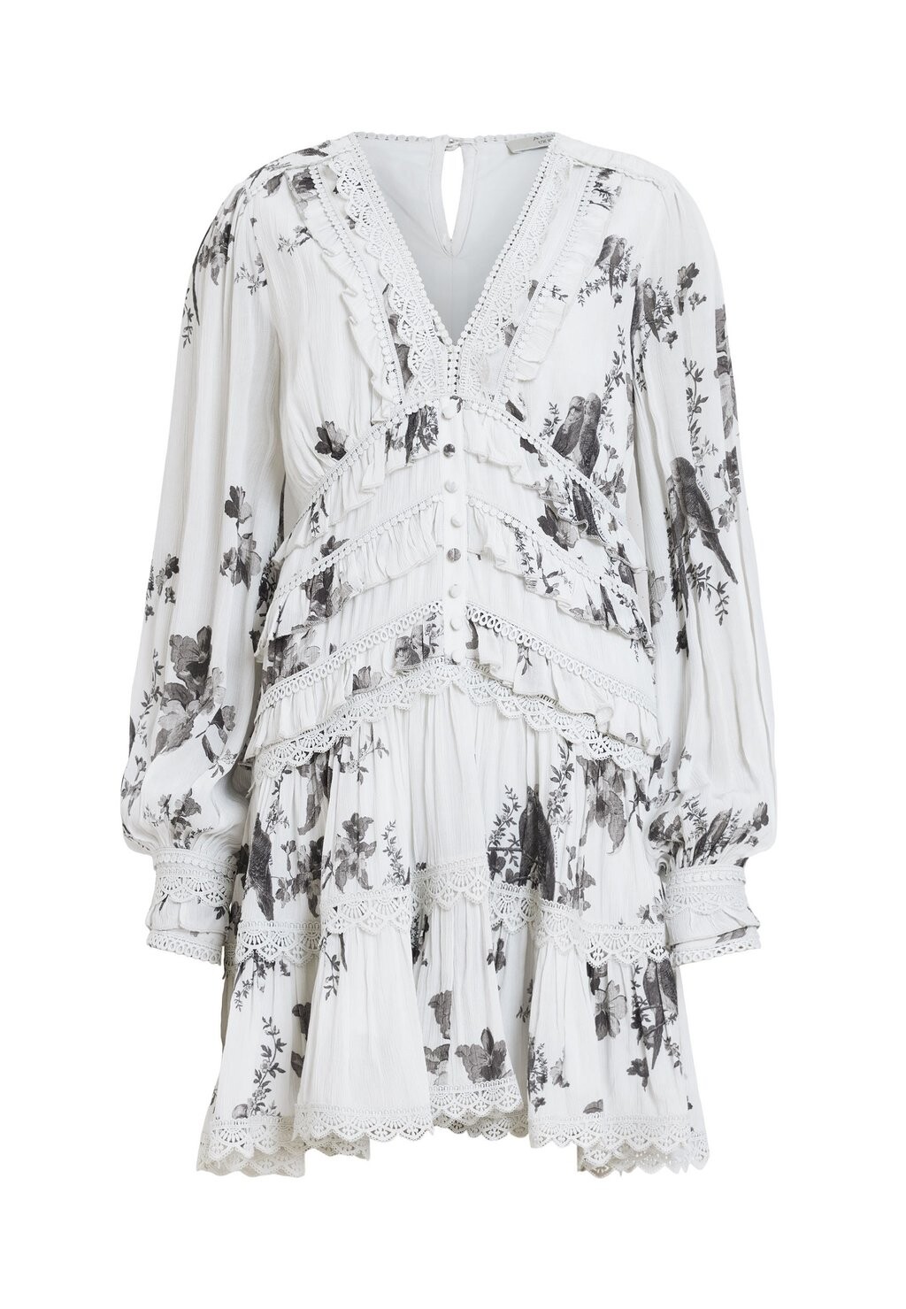 

Дневное платье AllSaints, кремово-белое Zora Iona Dress